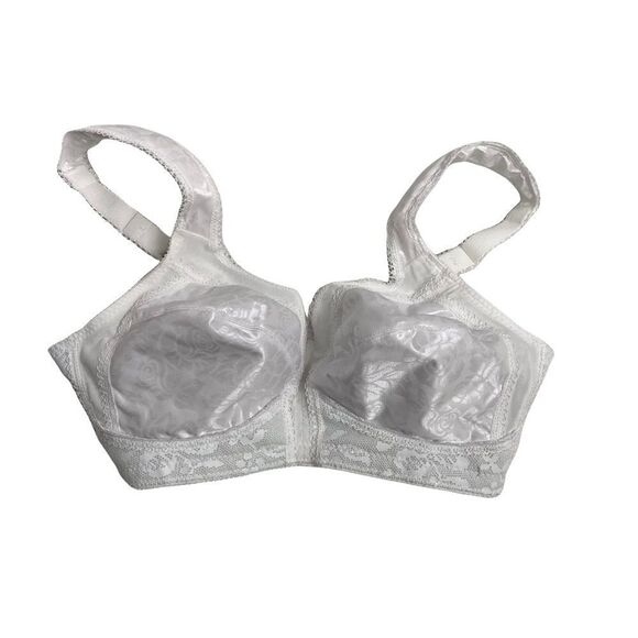 PLAYTEX, Women’s Bra, White, Size 36B, No Wire, - Picture 1 of 11